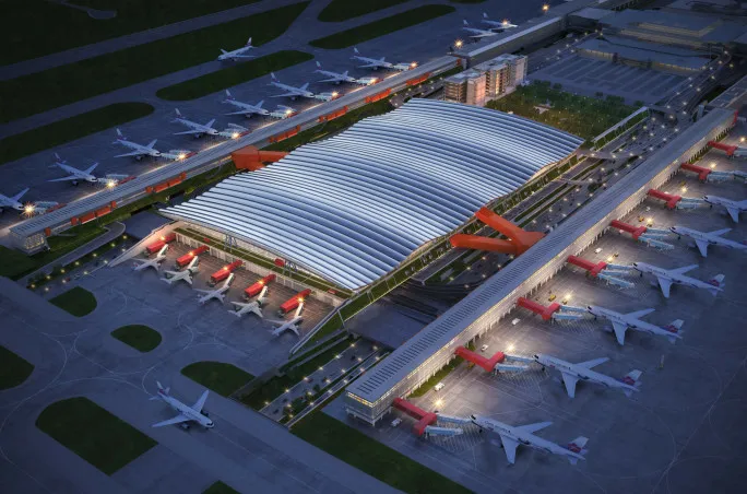 以台灣地貌為靈感：RSHP 設計「桃園機場第三航廈」